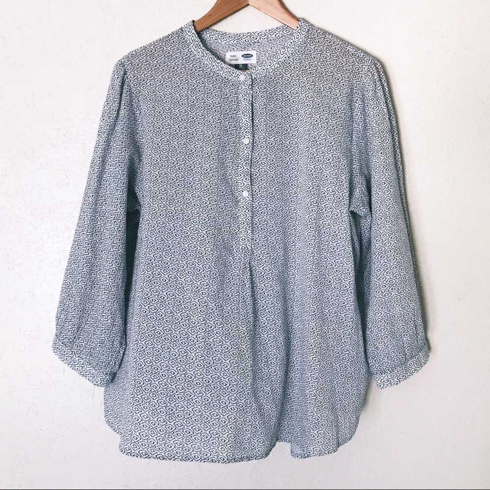 Moroccan Print Flowey Tunic